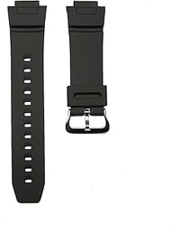 16mm MOD Replacement Black Watch Band Strap fits Casio G Shock G-2500 –1V G2500 DW-9052 & More