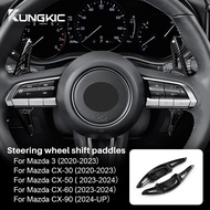 Kungkic Steering Wheel Shift Paddles for Mazda Cx-30 Cx-3 Cx-60 Cx-90 Cx-50 Car Accessories