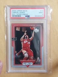 2004 Upper Deck LeBron James All-Star Lineup #13