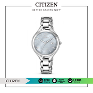 CITIZEN Eco-Drive EW2560-86Y Super-Titanium Lady Watch ( นาฬิกาผู้หญิงพลังงานแสง )