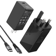 Minthouz USB C Charger, 65W GaN Ⅱ Wall Charger with Foldable Plug, PD3.0 Type C Fast Charging for La