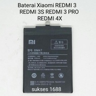Baterai BM47 Xiaomi Redmi 3 Redmi 3S Baterai Redmi 3 Pro Baterai Redmi