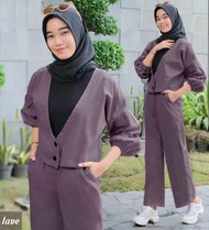 Valera set 2in1 / Setelan Celana  Anak Perempuan Umur 10-15 Tahun / Baju Anak Perempuan / Baju Muslim Anak Perempuan / Gamis Syari Anak / Pakaian Anak Cewe / Bisa Bayar Di Tempat