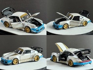 PGM 豪華版 RAUH-Welt 限量版 Porsche 911 模型車 1：64