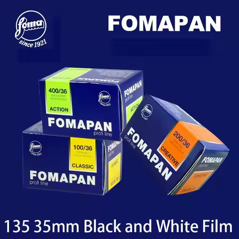 Fomapan 100/200/400 Classic 135 Films New Classic Black And White Subpackage Rolls 36 Exposure Per R