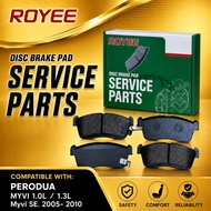 PERODUA FRONT BRAKE PAD 04465-73R01 PERODUA MYVI OLD D73 2005'' - 2011''