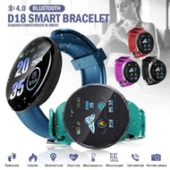 Smart Watch D18 Smart Bracelet Waterproof Fitness Tracker With Digital Display And Touch Control