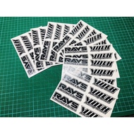 Sticker Rim Rays Volks