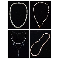 Real pearl necklace in many styles _ 2hand