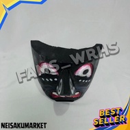 Mask Shell Ganongan Pakem Shell Ganongan Kruropeok Black Af 1
