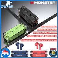 [In Stock]Monster Earbuds XKT08 Bluetooth Earphone Earphone Smart Touch Waterproof Gaming Bluetooth 