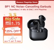 Baseus Bass BP1 NC Earphones TWS Wireless Bluetooth 6.0 Earbuds Hybrid Active Noise Cancelling Headp