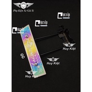3D Electrolytic Titanium Raider Nameplate VIP Model + Mounting Pat + 2 304 Stainless Steel Salaya Sc