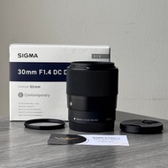 Sigma lens 30mm f1.4 30 For Canon M