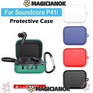 MAGICIANOK Protective , with Hook Shockproof Earphone Cover,  Anti-fall Silicone Headphones Shell fo