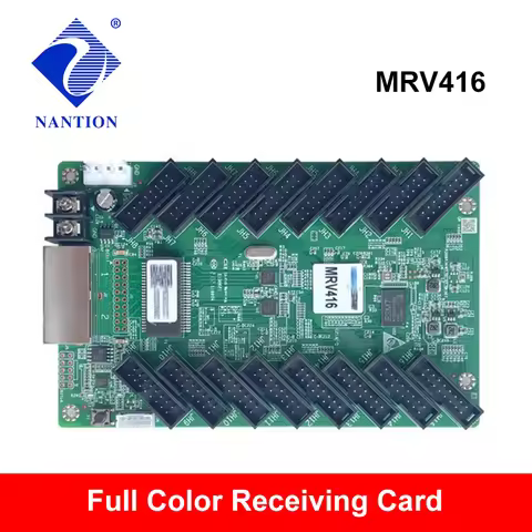 Novastar MRV416 Full Color Large LED Video Screen Receiving Card Cassette 16 HUB75E Ports Interface 