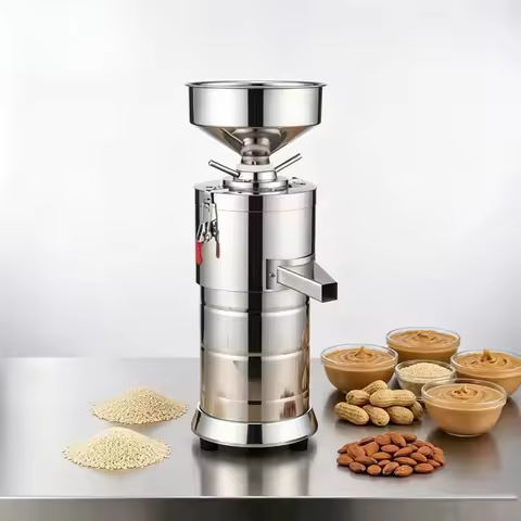 304 Stainless Steel Nuts Grinder Peanut Paste Making Machine Sesame Cashew Nut Walnut Cocoa Almond S