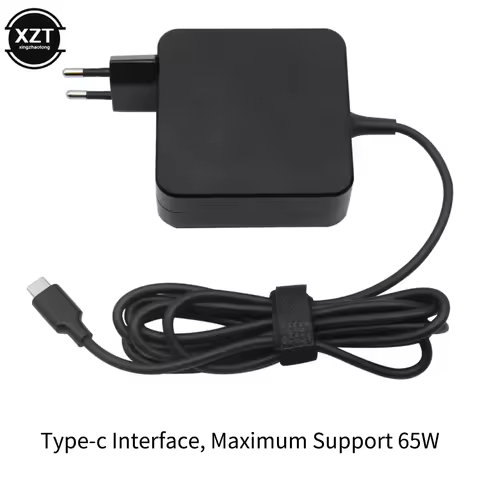 65W Max 60W 45w USB C Type C phone Laptop Charger Power Adapter For MacBook ASUS ZenBook lenovo dell