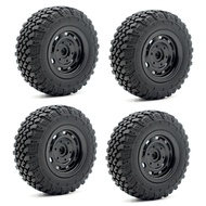 5mm Hex MN99S Rubber RC Wheels for MN98 MN82 WPL C24-1 B36 D12 C64 D74-1 Off Road Car Upgrade High-P