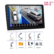 [4G + 32G IPS 8 Core] 2 Din Carplay Android Car Radio Car Stereo Video GPS RDS WIFI Bluetooth 360 ° 