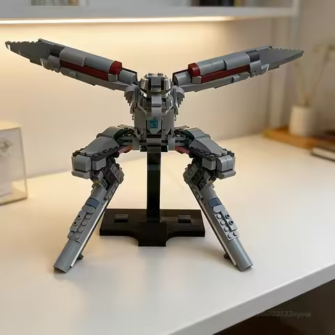 MOC Custom Metal Gear Solid Series Metal Gear Ray Building Blocks Model DIY Creative Education Assem
