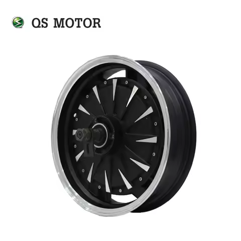 QSMOTOR 14*3.5inch 5000W 260 45h V4 Electric BLDC Wheel Hub Motor for sales