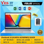 ASUS Vivobook 14 A1405V-ALY609WS/A1405V-ALY610WS (14" WUXGA/I5-13420H/16GB/512GB SSD/Intel UHD Graph