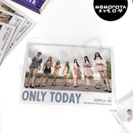 POSTCARD ONLY TODAY BNK48 Acapella Ver. Mori New Niky Fond Stang Myyu Jaa