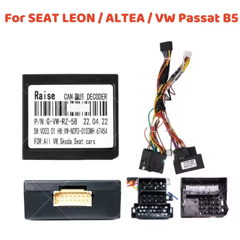 For SEAT LEON / ALTEA / VW Passat B5/SKoda/ Golf 5/6/Polo/Passat/Jetta/Tiguan/Touran Radio Raise Can