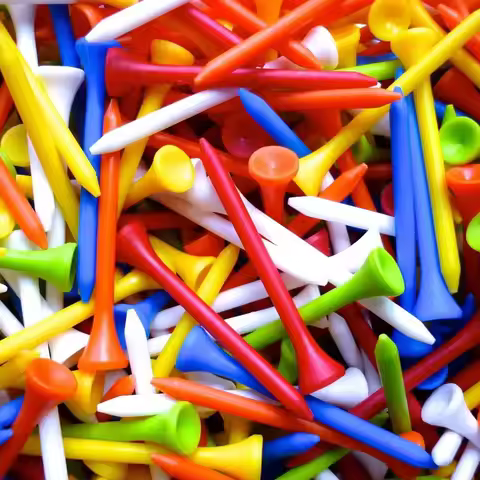 PGM Golf TEE Plastic Cup Pins 4 Sizes 36/54/70/83mm Golf Cup Tack Random Color Factory Wholesale Dir