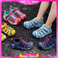 🇲🇾READY STOCK🇲🇾 Explore Wild 23-37 Kids Sandal Hollow Out Boy Sandal Leisure Velcro Girls Fashion Sa