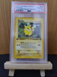 ptcg pokemon card 1999 promo pikachu psa 10