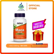 Now Foods Maca 500 mg 100 Veg Capsules