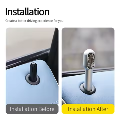 2/4PCS Car Metal Door Pin Decorative For Mini R55 R56 R58 R60 R61 F54 F56 F55 F60 F65 F66 U25 J01 J0