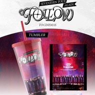 SEVENTEEN TOUR 'FLLOW' AGIN TO CINEMA Tumbler Exclusive Official Merchandise CGV Indonesia