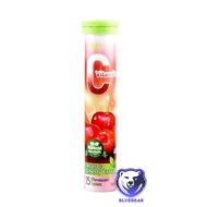 FIT-C Acerola Cherry Extract CMED FIT VITAMIN C ฟิต-ซี วิตามินซี (เม็ดฟู่แบบละลายน้ำ) ผลิตภัณฑ์เสริมอาหาร รสเชอร์รี่ 15เม็ด