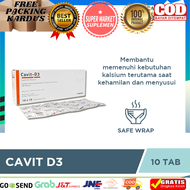 Cavit D3 Strip 10 Tablet - Suplemen Kebutuhan Kalsium