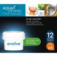 Mistral Aqua Optima Evolve Filter EVD602 - 6 in 1 Box