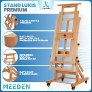 Meeden Movable Easel H-Frame Multi Function 2 Canvas Heavy Duty Painting Stand