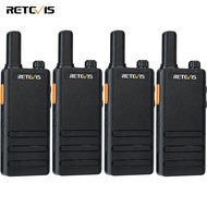 Retevis RT622P Walkie Talkies Rechargeable 1620mAh USB-C PMR446 License Free VOX Emergency Alarm Pro