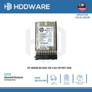 HP 450GB 6G SAS 10K 2.5in DP ENT HDD // 581310-001 // 581284-B21 // EG0450FCVBH // 693569-002