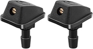 Rynplex 2Pcs Car Front Windshield Water Spray Wiper Accessories, for A4 A6 A3 A5 Q3 Q5 Q7, for, E46 