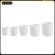 [qjypno49] Crucibles Melting Casting Refining Aluminum Corundum Crucible 20ml -150ml