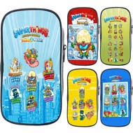 【Popular Categories】 School Supplies Children Superthings Power Machines Pencil Case Students Superzings 7 Pencil Box Kids Cartoon Anime Pen Bag