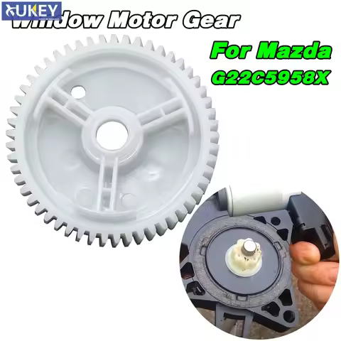 Power Window Regulator Motor Gear For MAZDA 3 5 6 CX-7 CX-9 RX-8 Durable ABS Auto Front Rear Adjustm