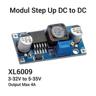 DC-DC Adjustable Step Up Module DC 4A XL6009 XL 6009 Module - Manual Adjustable Output DC Voltage Co