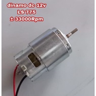 Dinamo dc 12v LS 775 motor dc 12v 31000Rpm