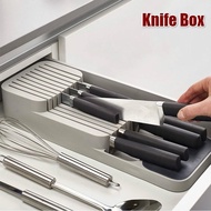 New Practical Drawer Organizer Knives Separation Finishing Storage Box Knife Organizer Kitchen Acces