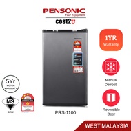 Pensonic 110L One Door Refrigerator | PRS-1100 (Mini Bar Fridge Single Door Fridge Peti Ais Peti Sej