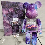 Bearbrick - "My First Bearbrick Baby" Series Macao Colorful Summer Day Ver. 400% 28cm Gear Joint ABS High Quality Anime Action Figures / Toy / GK / Collection / Gift